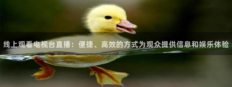 88看球nba直播间：线上观看电视台直播：便捷、高效的方式为观众提供信息和娱乐体验
